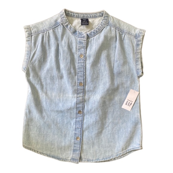GAP girls denim top - size 5 years - Picture 1 of 5